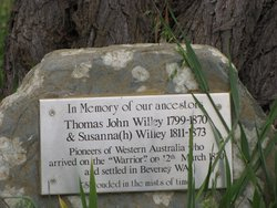 Thomas John Willey Headstone